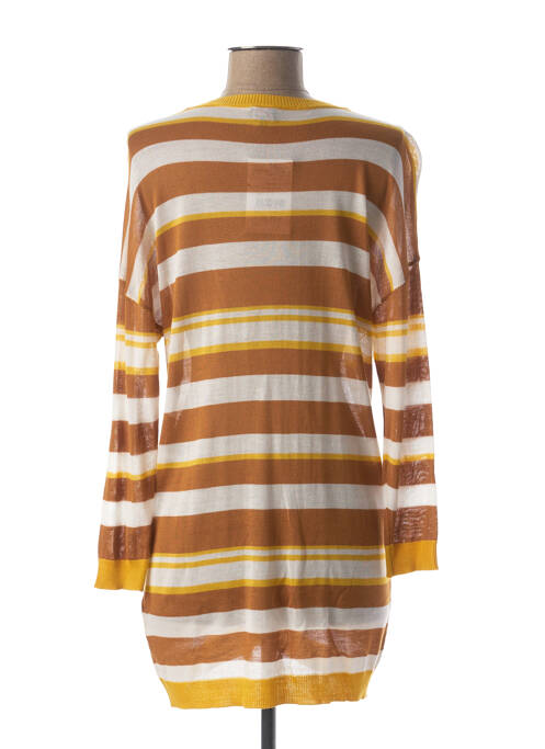 Vestă cu mâneci lungi maro MIA SOANA femeie