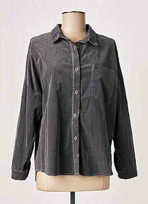 Jachete casual guler rotund gri BOBBIE&BOB femeie