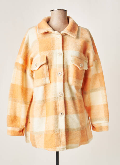 Palton scurt portocaliu BOBBIE&BOB femeie