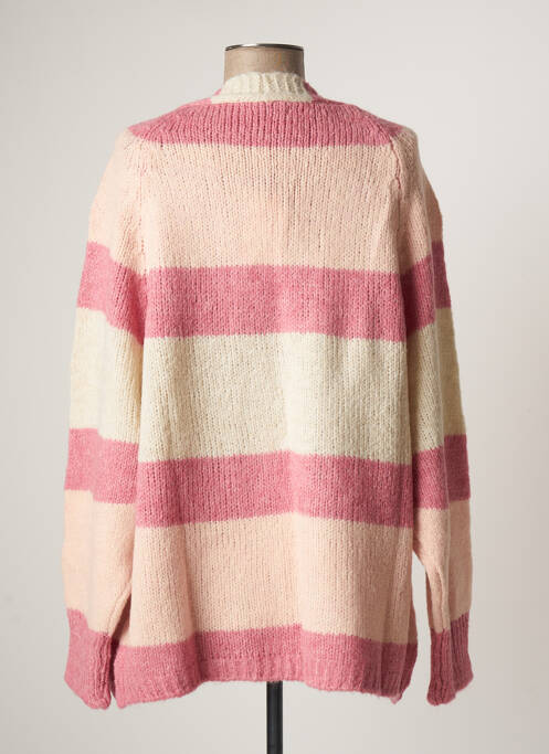 Vestă cu mâneci lungi roz BOBBIE&BOB femeie