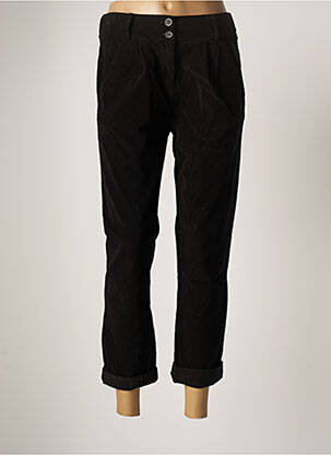 Pantalon 7/8 elasticitate mărime normală negru BOBBIE&BOB femeie