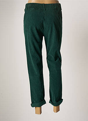 Pantalon 7/8 elasticitate mărime normală verde BOBBIE&BOB femeie