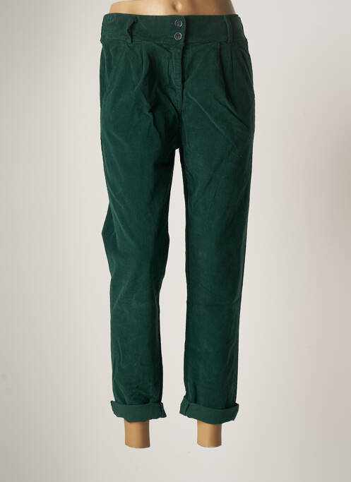 Pantalon 7/8 verde BOBBIE&BOB femeie