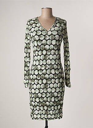 Rochie midi verde SANDWICH femeie