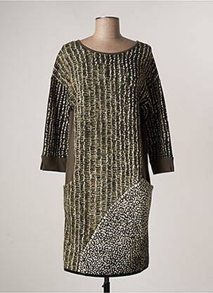 Rochie midi verde LA FEE MARABOUTEE femeie