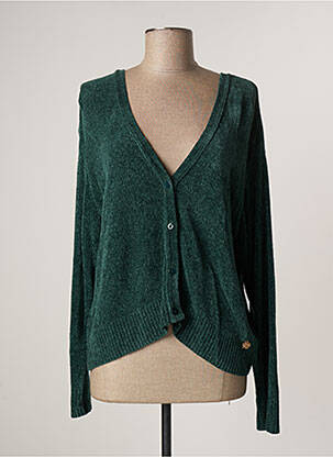 Vestă cu mâneci lungi verde LE PETIT BAIGNEUR femeie