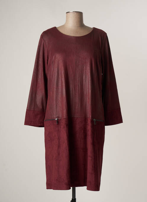 Rochie midi roșu LE PETIT BAIGNEUR femeie