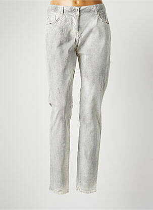 Pantalon slim gri SANDWICH femeie