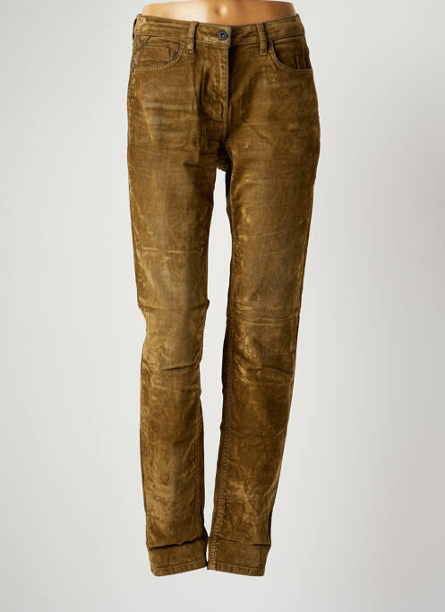 Pantalon slim verde SANDWICH femeie