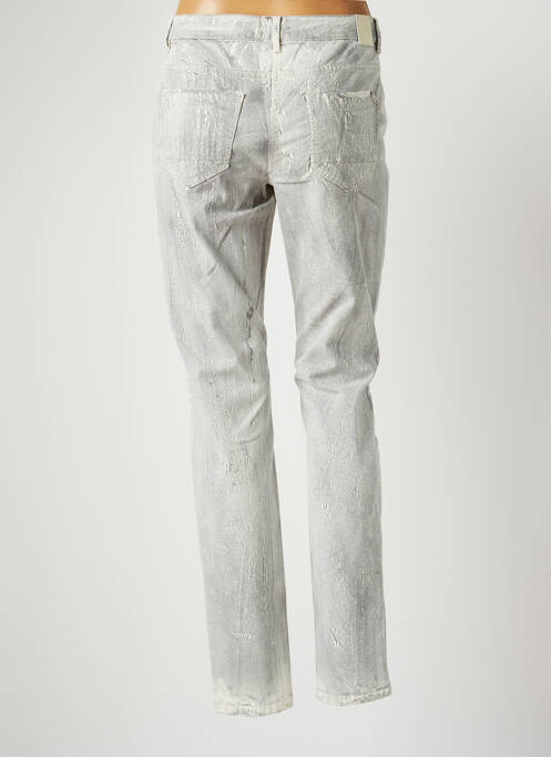 Pantalon slim gri SANDWICH femeie