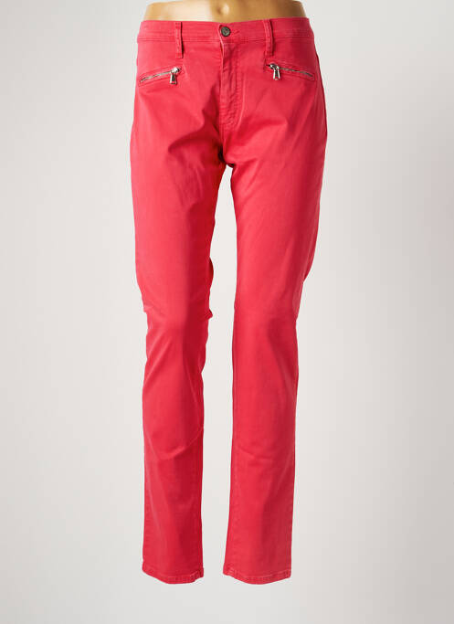 Pantalon slim roz DESGASTE femeie
