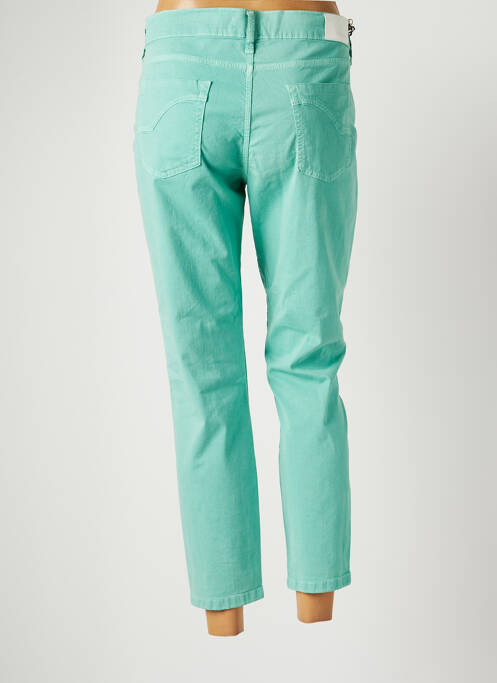 Pantalon 7/8 verde DESGASTE femeie