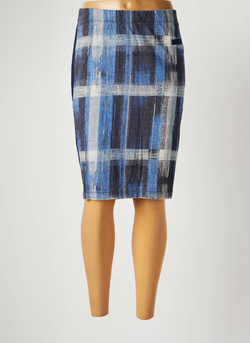 Fustă midi albastru SANDWICH femeie