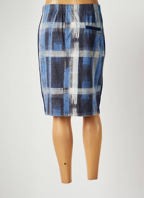 Fustă midi albastru SANDWICH femeie