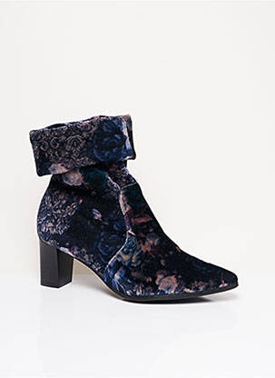 Botine/Ghete albastru FRANCE MODE femeie