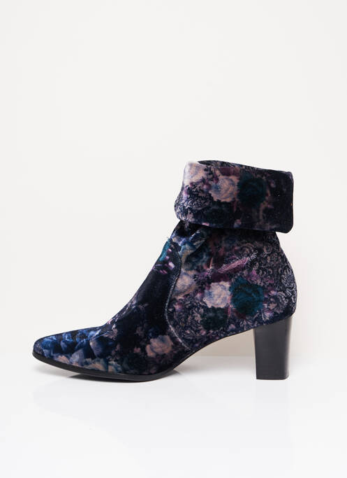 Botine/Ghete albastru FRANCE MODE femeie