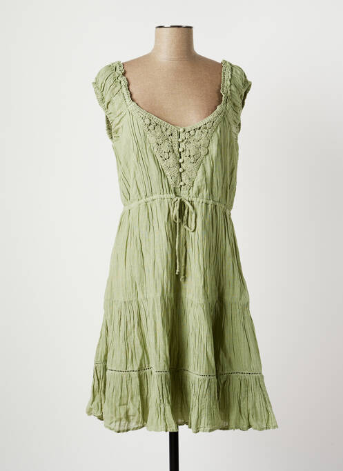 Rochie midi verde GUESS femeie