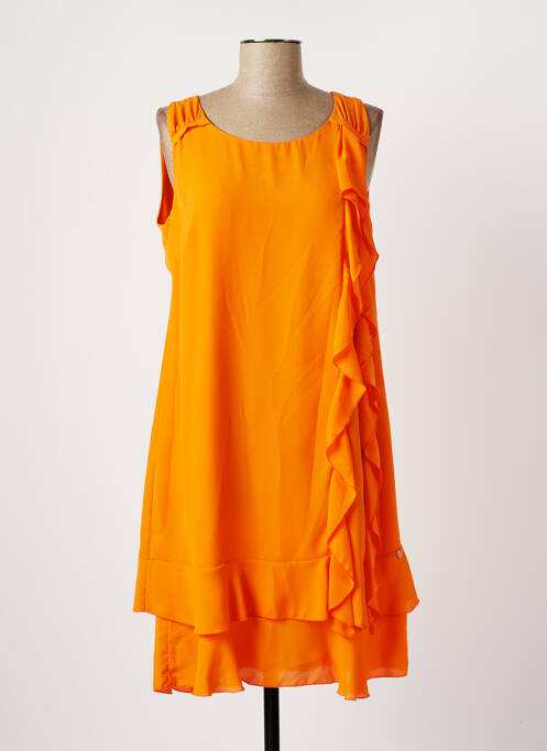 Rochie midi portocaliu AMELIE & AMELIE femeie