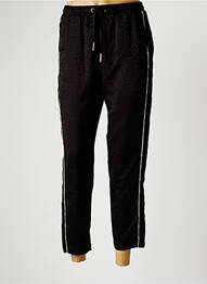 Pantalon drept talie elastică mărime normală negru GAUDI femeie