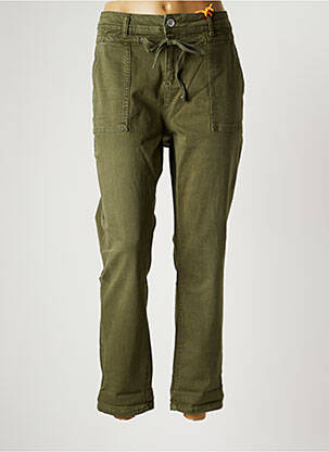 Pantalon slim verde STREET ONE femeie