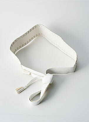 Curea alb MORGAN femeie