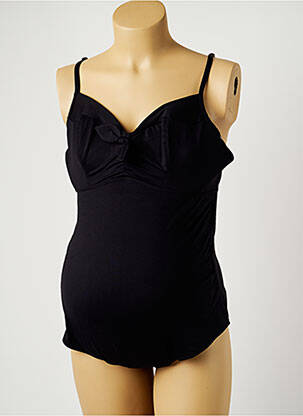 Costum de baie maternitate elasticitate negru CACHE COEUR femeie