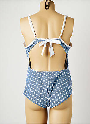 Costum de baie maternitate elasticitate albastru CACHE COEUR femeie