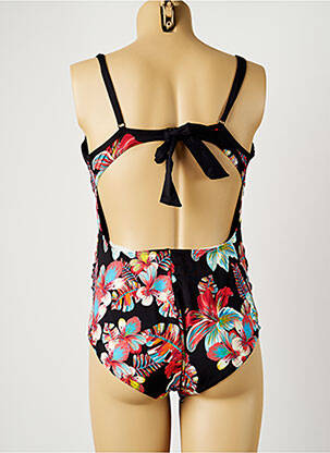Costum de baie maternitate imprimeu floral negru CACHE COEUR femeie