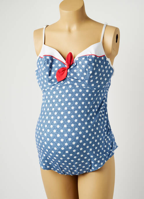 Costum de baie maternitate albastru CACHE COEUR femeie