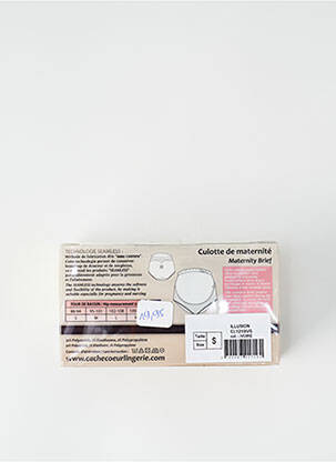 Lenjerie maternitate elasticitate alb ILLUSION femeie