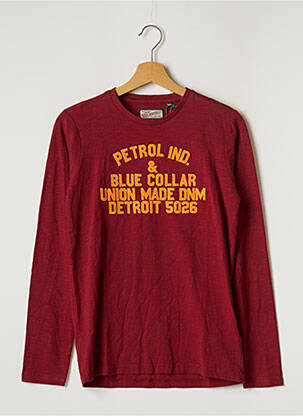 Tricou roșu PETROL INDUSTRIES băiat