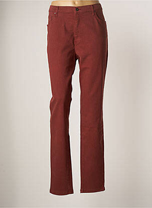 Pantalon slim portocaliu LCDN femeie