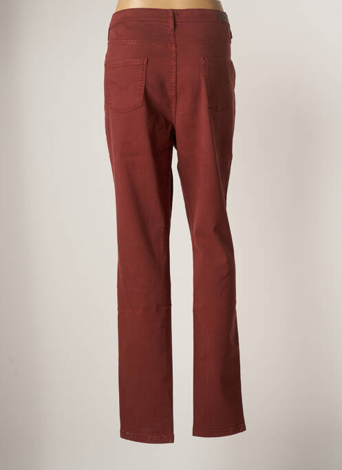 Pantalon slim portocaliu LCDN femeie