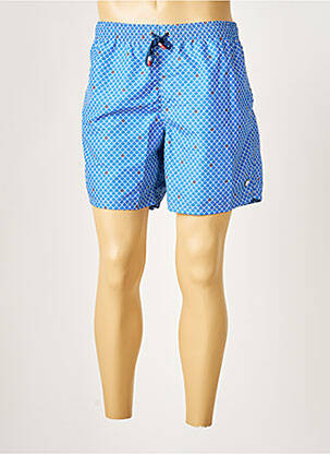 Șort de baie albastru SCUOLA NAUTICA ITALIANA bărbat