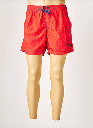 Șort de baie roșu NISKO bărbat