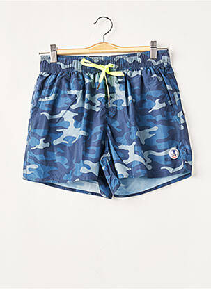 Șort de baie albastru LAGON BLEU bărbat