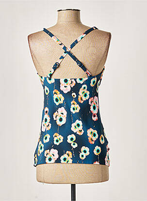 Sutien de costum de baie elasticitate top sutien modelat albastru SEAFOLLY femeie