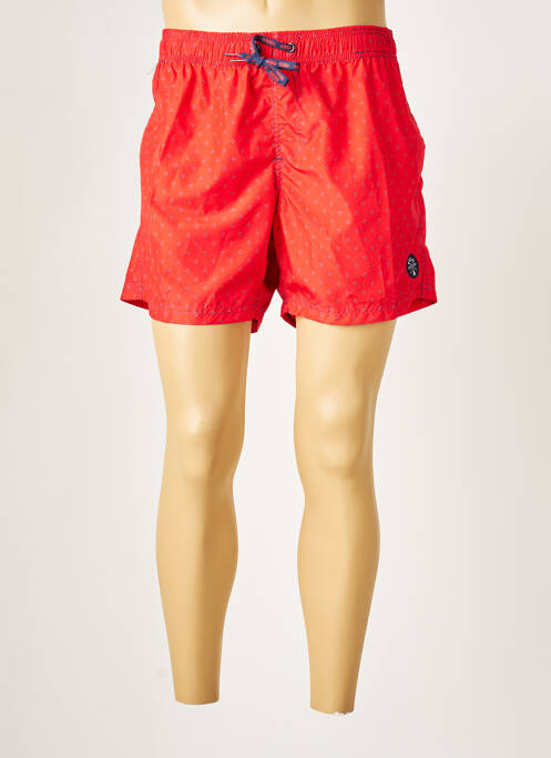 Șort de baie roșu NISKO bărbat