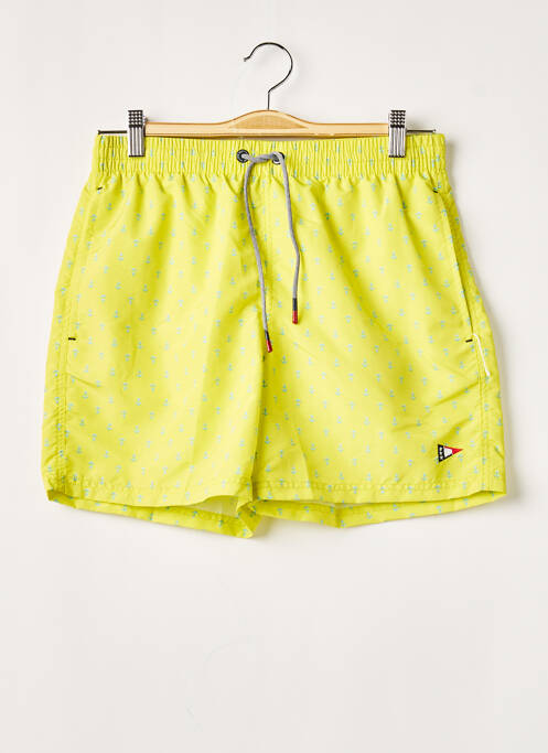 Șort de baie galben SCUOLA NAUTICA ITALIANA bărbat