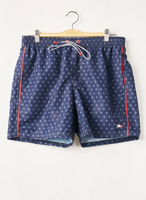 Șort de baie albastru SCUOLA NAUTICA ITALIANA bărbat
