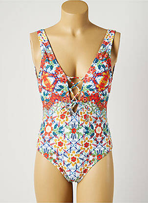 Costum de baie dintr-o singură piesă roșu PIHA femeie