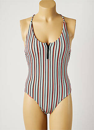 Costum de baie dintr-o singură piesă elasticitate top sutien modelat verde PIHA femeie