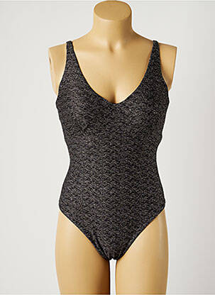 Costum de baie dintr-o singură piesă elasticitate top sutien modelat gri MOONTIDE femeie
