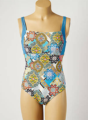 Costum de baie dintr-o singură piesă albastru MOONTIDE femeie