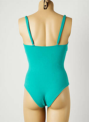 Costum de baie dintr-o singură piesă elasticitate top sutien modelat verde BORABORA femeie