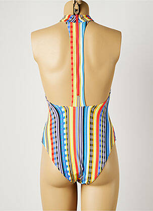Costum de baie dintr-o singură piesă elasticitate top sutien modelat albastru PIHA femeie