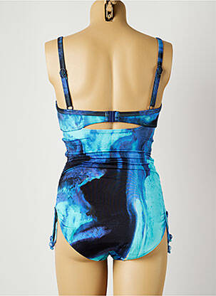 Costum de baie dintr-o singură piesă imprimeu fantezie albastru SEAFOLLY femeie