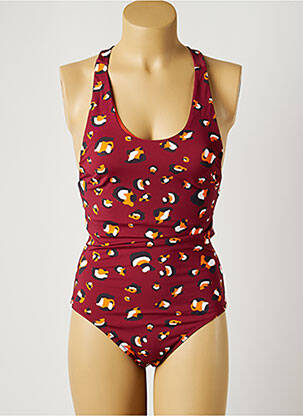 Costum de baie dintr-o singură piesă roșu PIHA femeie