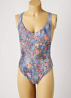 Costum de baie dintr-o singură piesă albastru PIHA femeie