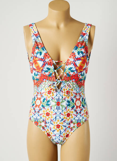 Costum de baie dintr-o singură piesă roșu PIHA femeie